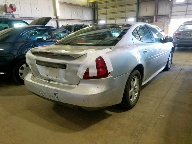 2G2WP522551124962 - 2005 PONTIAC GRAND PRIX SILVER photo 4