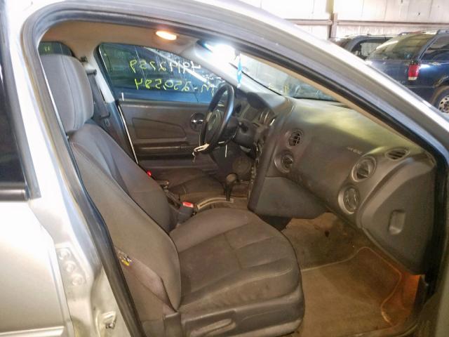 2G2WP522551124962 - 2005 PONTIAC GRAND PRIX SILVER photo 5
