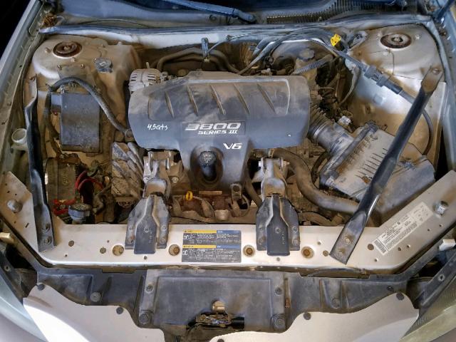 2G2WP522551124962 - 2005 PONTIAC GRAND PRIX SILVER photo 7