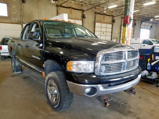 3D7LU38C84G157431 - 2004 DODGE RAM 3500 S BLACK photo 1