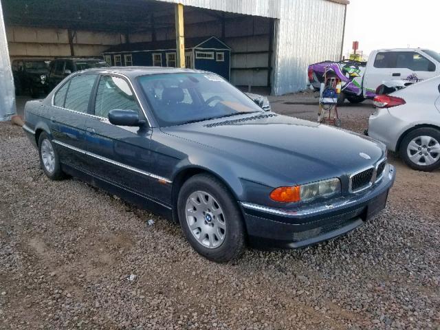 WBAGG8348YDN76993 - 2000 BMW 740 I AUTO CHARCOAL photo 1