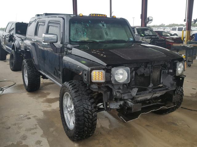 5GTEN13E588178397 - 2008 HUMMER H3 BLACK photo 1