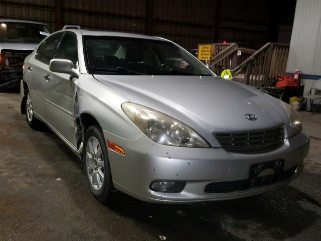 JTHBF30GX30104973 - 2003 LEXUS ES 300 SILVER photo 1