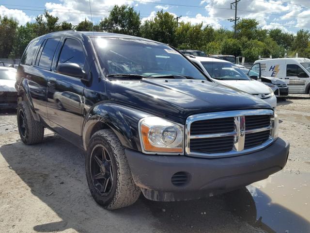 1D4HD38N14F121232 - 2004 DODGE DURANGO ST BLACK photo 1