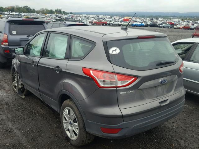 1FMCU0F75EUA51396 - 2014 FORD ESCAPE S GRAY photo 3