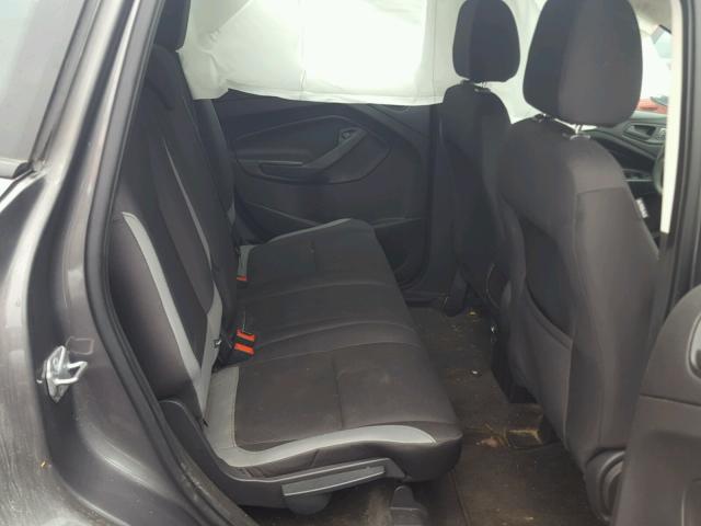 1FMCU0F75EUA51396 - 2014 FORD ESCAPE S GRAY photo 6