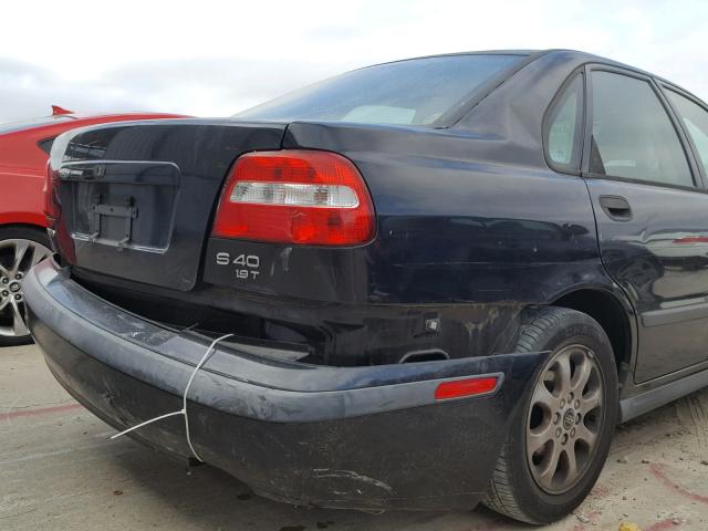 YV1VS295X2F830991 - 2002 VOLVO S40 1.9T BLACK photo 9