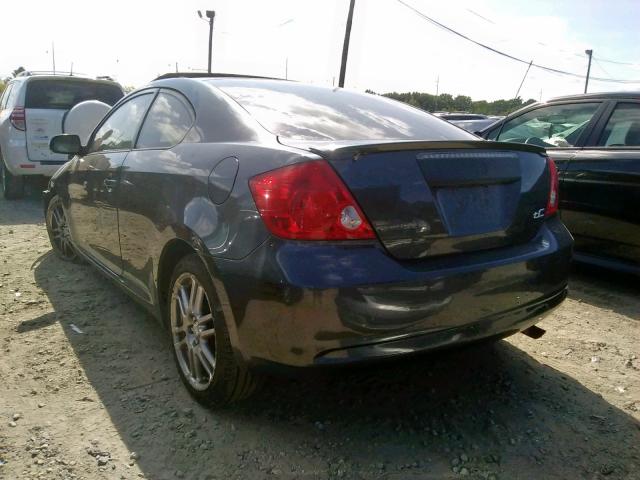 JTKDE177360113857 - 2006 TOYOTA SCION TC ნაცრისფერი ფოტო 3