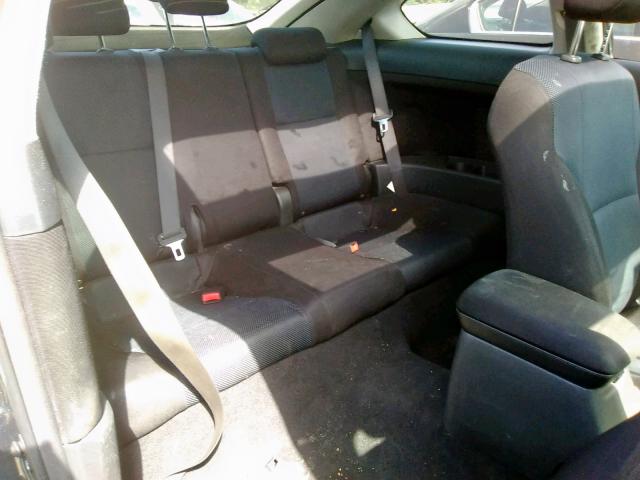 JTKDE177360113857 - 2006 TOYOTA SCION TC ნაცრისფერი ფოტო 6