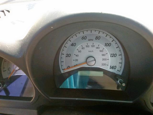 JTKDE177360113857 - 2006 TOYOTA SCION TC ნაცრისფერი ფოტო 8