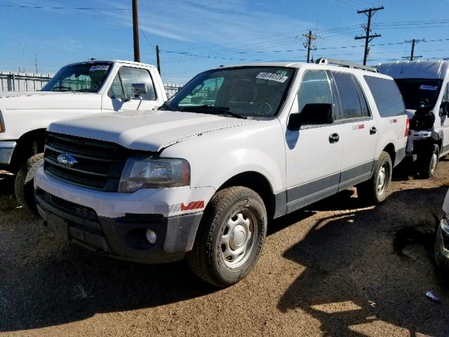 1FMJK1GT3FEF29213 - 2015 FORD EXPEDITION WHITE photo 2