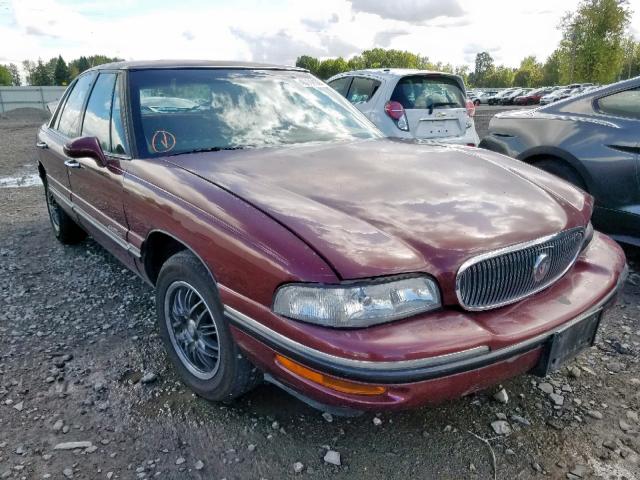 1G4HP52K0VH619602 - 1997 BUICK LESABRE CU BURGUNDY photo 1