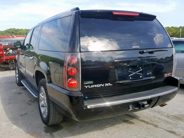 1GKS1MEF3BR184556 - 2011 GMC YUKON XL D BLACK photo 3