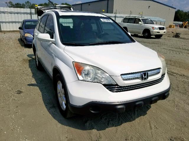 5J6RE48747L018991 - 2007 HONDA CR-V EXL WHITE photo 1