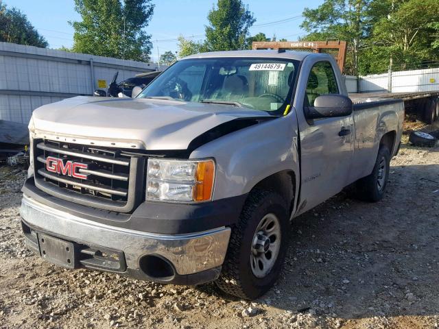 1GTEC14X28Z303394 - 2008 GMC SIERRA C15 GRAY photo 2