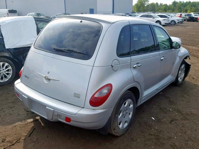 3A4FY58B17T507941 - 2007 CHRYSLER PT CRUISER SILVER photo 4