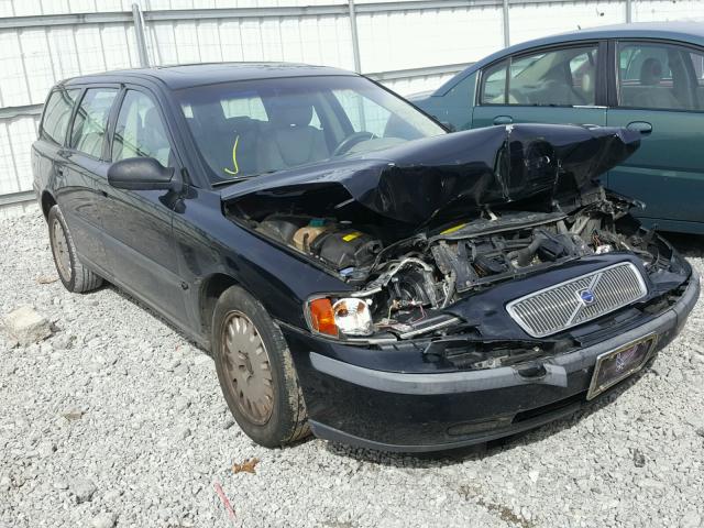 YV1SW58DX11012562 - 2001 VOLVO V70 2.4T BLACK photo 1