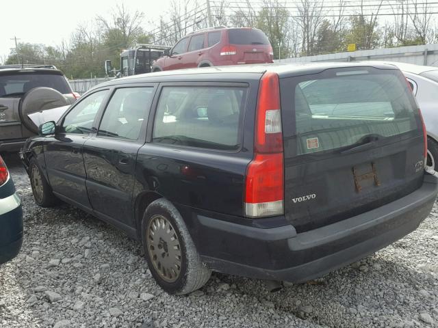 YV1SW58DX11012562 - 2001 VOLVO V70 2.4T BLACK photo 3