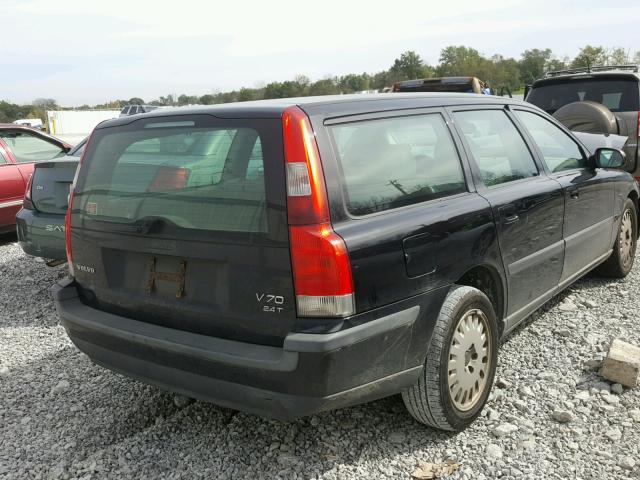 YV1SW58DX11012562 - 2001 VOLVO V70 2.4T BLACK photo 4