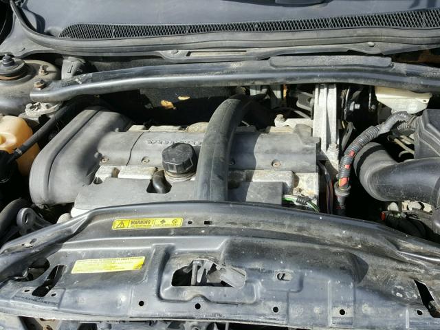 YV1SW58DX11012562 - 2001 VOLVO V70 2.4T BLACK photo 7