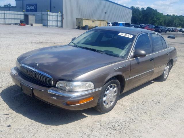 1G4CU541614233470 - 2001 BUICK PARK AVENU BROWN photo 2