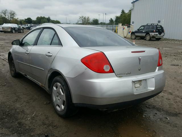 1G2ZF55B764176756 - 2006 PONTIAC G6 SE SILVER photo 3