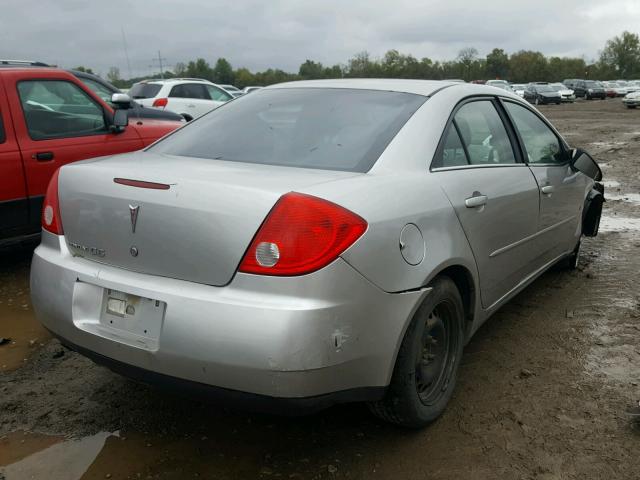 1G2ZF55B764176756 - 2006 PONTIAC G6 SE SILVER photo 4