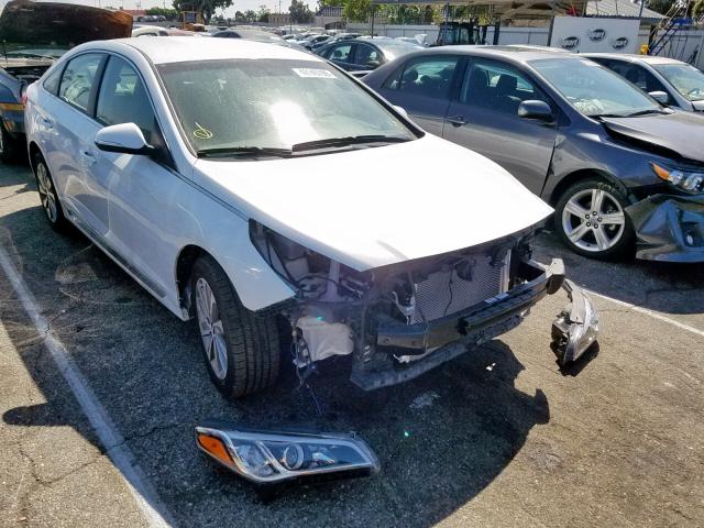 5NPE34AF8HH478155 - 2017 HYUNDAI SONATA SPO WHITE photo 1