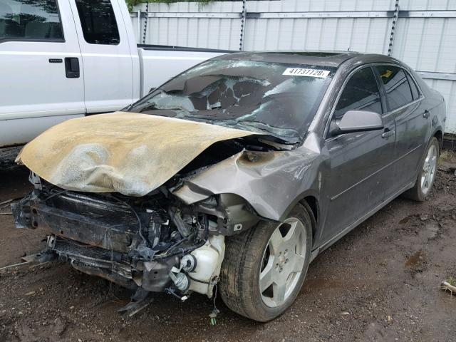 1G1ZD5E7XAF310016 - 2010 CHEVROLET MALIBU 2LT GRAY photo 2