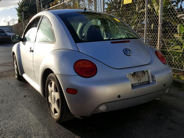 3VWCK21C31M437739 - 2001 VOLKSWAGEN NEW BEETLE SILVER photo 3