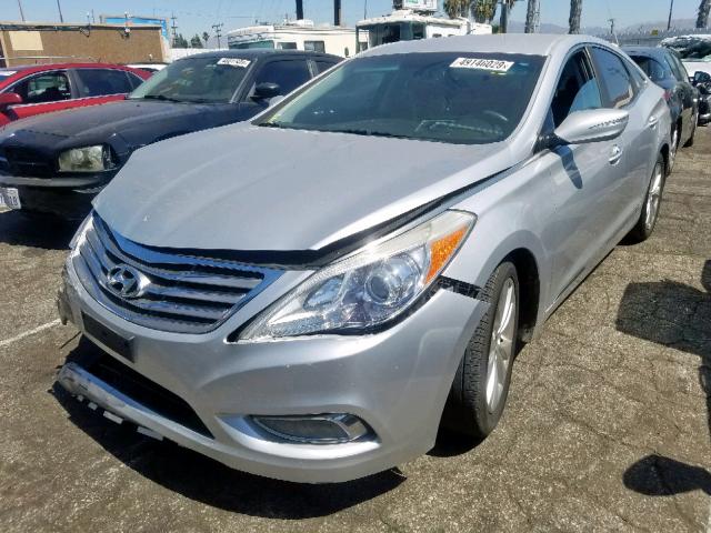 KMHFG4JG3DA266472 - 2013 HYUNDAI AZERA SILVER photo 2