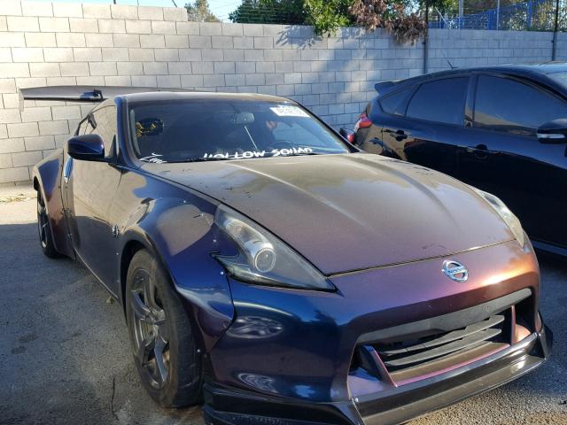 JN1AZ44E19M405512 - 2009 NISSAN 370Z PURPLE photo 1