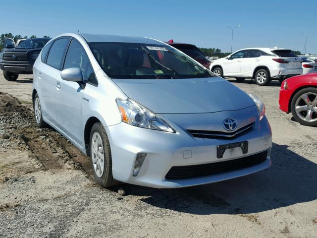 JTDZN3EU2C3135196 - 2012 TOYOTA PRIUS V BLUE photo 1