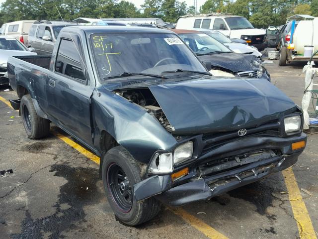 4TARN81A2NZ034082 - 1992 TOYOTA PICKUP 1/2 GREEN photo 1