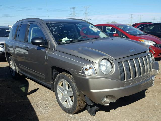 1J8FT47W98D694087 - 2008 JEEP COMPASS SP Qəhvəyi foto 1