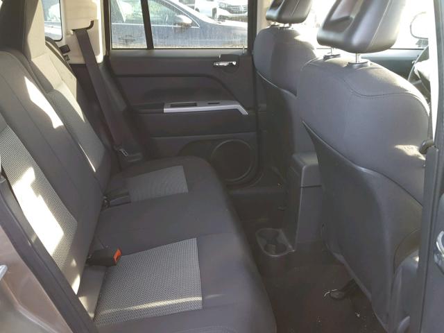 1J8FT47W98D694087 - 2008 JEEP COMPASS SP Qəhvəyi foto 6