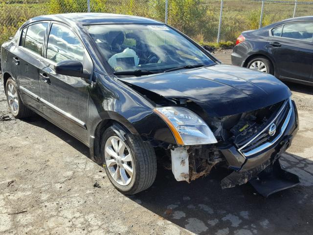 3N1AB6AP5CL675625 - 2012 NISSAN SENTRA 2.0 BLACK photo 1