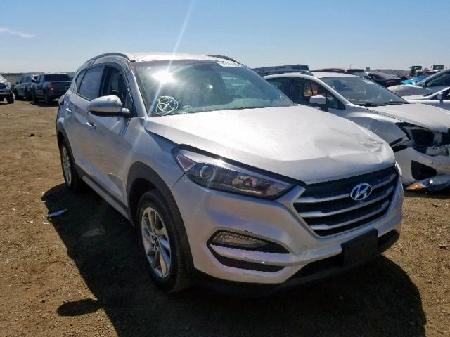 KM8J33A41JU604080 - 2018 HYUNDAI TUCSON SEL SILVER photo 1