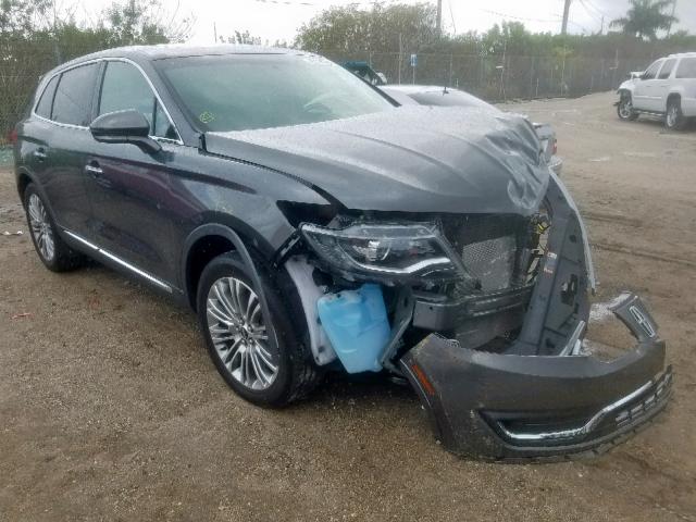 2LMPJ6LR2JBL39254 - 2018 LINCOLN MKX RESERV GRAY photo 1