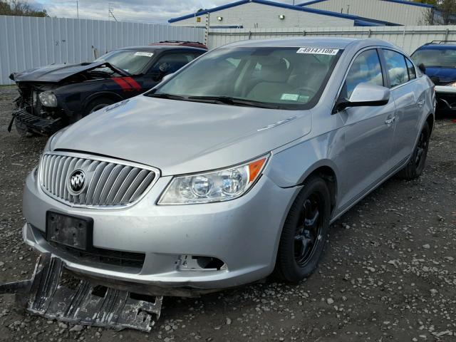 1G4GB5EG2AF142873 - 2010 BUICK LACROSSE C SILVER photo 2