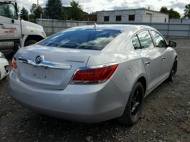 1G4GB5EG2AF142873 - 2010 BUICK LACROSSE C SILVER photo 4