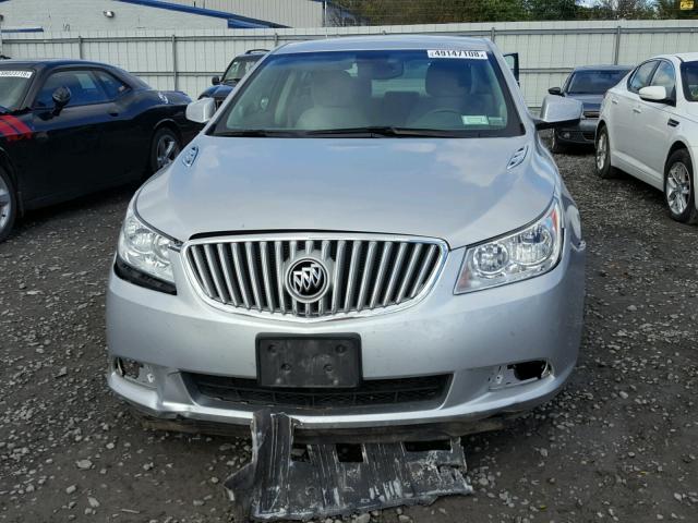 1G4GB5EG2AF142873 - 2010 BUICK LACROSSE C SILVER photo 9