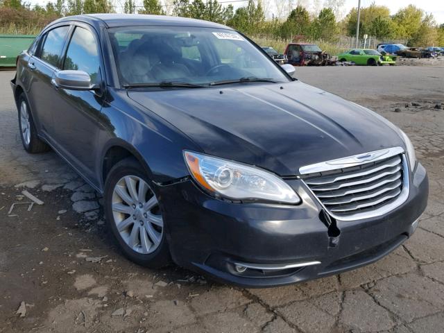 1C3CCBCG8DN602621 - 2013 CHRYSLER 200 LIMITE BLACK photo 1