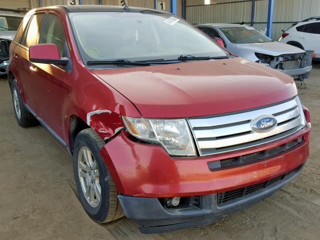 2FMDK48C07BA74492 - 2007 FORD EDGE SEL RED photo 1