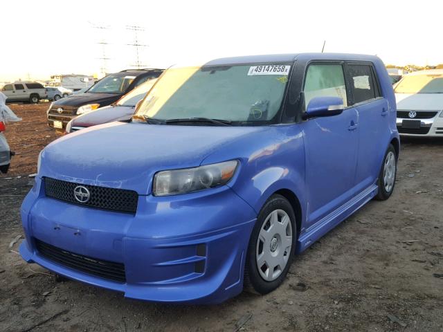 JTLZE4FE0A1115846 - 2010 TOYOTA SCION XB Mavi foto 2