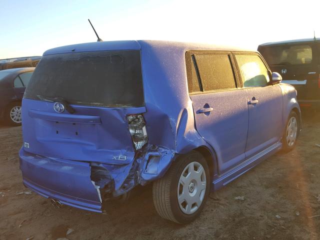 JTLZE4FE0A1115846 - 2010 TOYOTA SCION XB Mavi foto 4