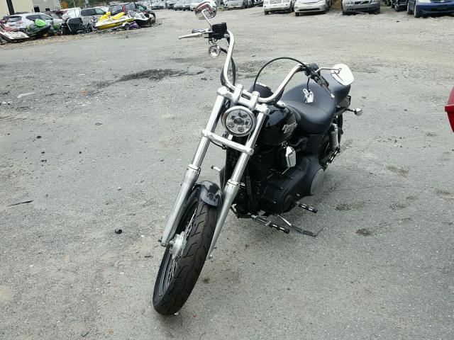 1HD1GX410BC316249 - 2011 HARLEY-DAVIDSON FXDB BLACK photo 2