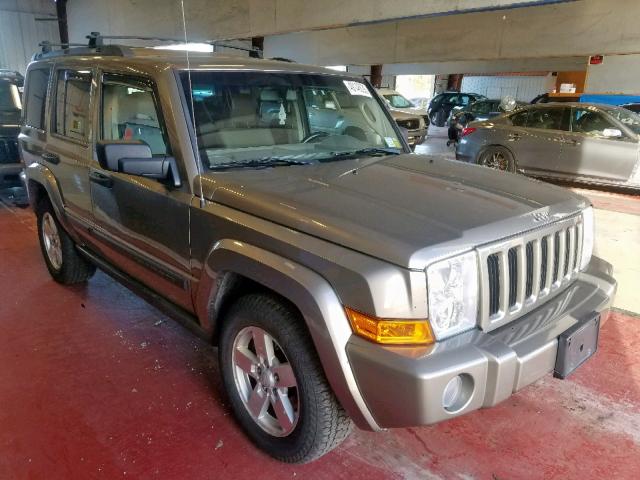 1J8HG48K16C302974 - 2006 JEEP COMMANDER 棕色 照片 1