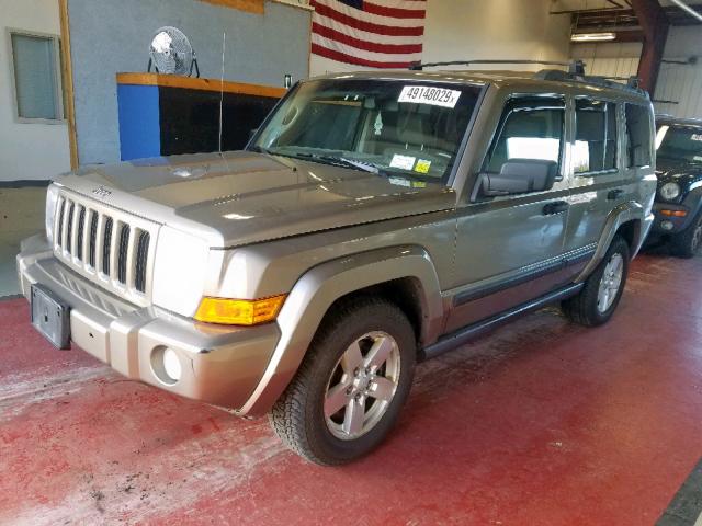 1J8HG48K16C302974 - 2006 JEEP COMMANDER 棕色 照片 2