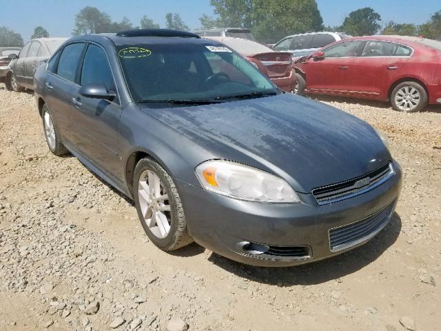 2G1WU57M291204989 - 2009 CHEVROLET IMPALA LTZ GRAY photo 1